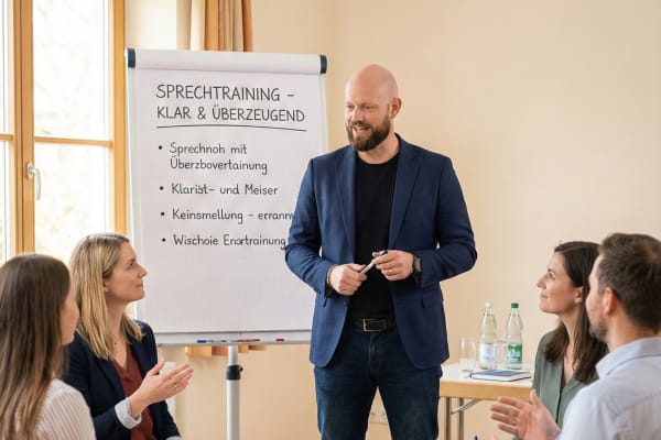 Benedict Neuner beim Gruppentraining